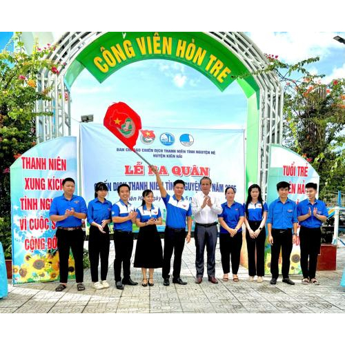 Kiên Hải: Ra Quân Chiến Dịch Thanh Niên Tình Nguyện Hè 2025