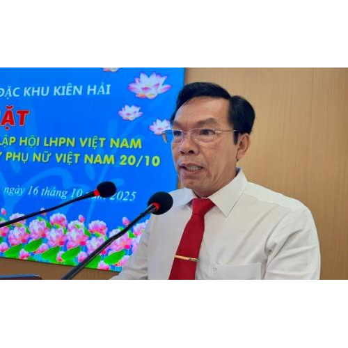 Kiên Hải họp mặt kỷ niệm 95 năm ngày thành lập hội LHPN Việt Nam